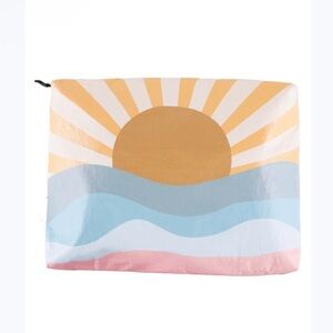 NEW Simply Southern cosmo splash bag in Sunrise Print